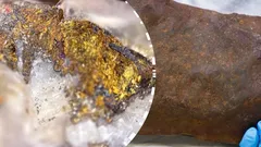 Muž roky doma skrýval unikátny poklad starý 4,6 miliardy rokov – myslel si, že je to zlato