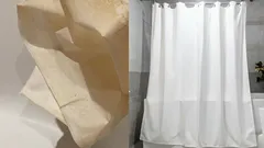 Záves v kúpeľni bude opäť snehobiely: lacné spôsoby, ako sa zbaviť žltého povlaku